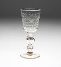Pokal glass, clear glass 9 oz 6 pack new free shipping. Pokal Glass 1800 1900s Glass Other Auctionet