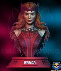 ▷ wanda maximoff fan art 3d models 【 STLFinder 】