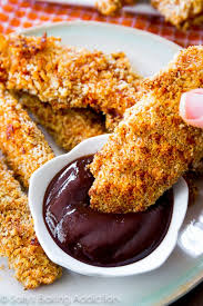 Maybe you would like to learn more about one of these? Baked Honey Bbq Chicken Fingers Sally S Baking Addiction