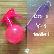 Petite Recette Facile Et Rapide De Spray Demelant Dans Un Vaporisateur Vide Et Desinfecte Ajou Gel Douche Fait Maison Apres Shampoing Maison Demelant Naturel