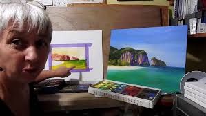 How to underpaint with acrylic inks