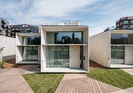 koda houses during day tonutunnel movable house house waterfront homes