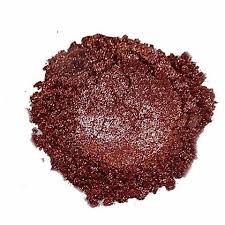Red Brown Flash Mica Shimmery Titanium
