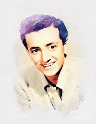 Vic Damone, Music Legend #5 Painting by Esoterica Art Agency