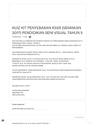 Pengetahuan dan kemahiran bahasa soalan 3; Kuiz Kit Penyebaran Kssr Semakan 2017 Pendidikan Seni Visual Tahun 5 Pdf