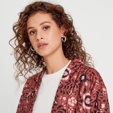 Veste Matelassée Veste Rose Grande Taille Veste Effet Matelassé Rose Femme  Vibs