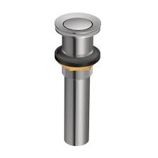 Below the sink, the rod is connected to another strip of metal called a clevis. 140780bn Orb Moen 1 25 Pop Up Bathroom Sink Drain Reviews Wayfair