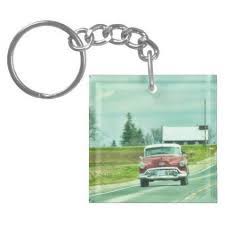 Antique Automobile Acrylic Keychain Antique Cars Keychain Keychain Display