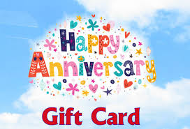 You can always express your hopes that a person will have a great time at their favorite restaurant, coffee shop, shopping center, etc. Happy Anniversary Digital Gift Card Mystic Access