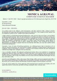 Computer Science Cover Letter Samples Templates Pdf Word 2021 Computer Science Cover Letters Rb