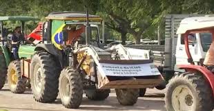 Novo tratoraço nessa quarta (17) em frente a alesp. Produtores Rurais Da Regiao Se Juntam Em Manifestacao Estadual Contra Aumento Do Icms Novo Dia
