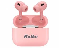 Auricular Inalambrico TWS con Power Bank y Display Kolke Rosa (KAB-657) 630477