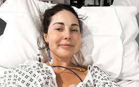 Louise Thompson back in hospital for fourth time weeks after 12-day stay  for ulcerative colitis