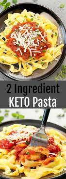 2 Ingredient Keto Pasta Recipe Keto Pasta Recipe Keto Recipes Easy Keto Recipes Dinner