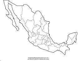 Estos mapas se dibujan a partir de openstreetmap.org, un servicio de datos de acceso libre, con licencia open data commons open database license (odbl). Mapas De Mexico Para Imprimir Colorear Dibujos Letras Actividades Infantiles