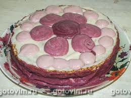 как сделать крем для торта из сметаны и сгущенки Biskvitnyj Tort S Bananami Recept Biskvitnyj Tort Tort Vkusy Tortov