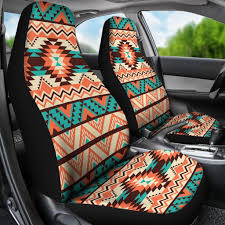 Navajo Western Style Print Pattern Universal Fit Car Seat Covers In 2020 Car Seats Truck Seat Covers Car Seat Cover Sets