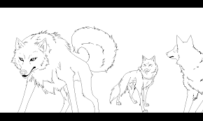 Printable wolf coloring pages for kids education. Wolf Pack In Coloring Pages