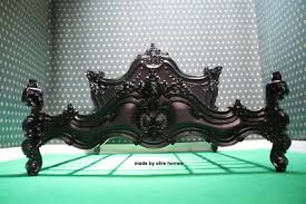 All gothic king size bed are made from exceptional materials that give them unparalleled strength and the available gothic king size bed will empower you to acquire the products you're looking for. 5 King Size Mahogany French Style Rococo Bed Gothic Style Matt Black Eur 775 73 Picclick De