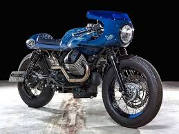 The Vanguard Moto Guzzi V7 Custom 50th Anniversary Special Moto Guzzi Moto Guzzi Cafe Racer Cafe Racer