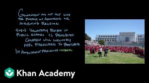 Given that the rest of the court is evenly split, no matter how he drafted it, the justices who agreed with the outcome of the opinion would almost have to sign on, regardless of its. The First Amendment Video Khan Academy
