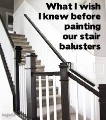 Tips For Painting Stair Balusters Diy Stairs Painted Stairs Stair Balusters