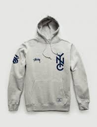 Stussy Nyc 80 Hoodie Kaos Jaket