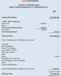 Anda boleh import dan export customer database, senarai produk ke dalam niagawan dalam bentuk csv (excel). Penyata Untung Rugi