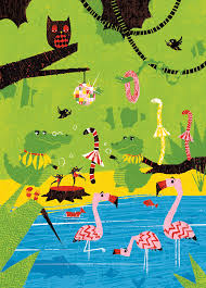 It was an anthology title of stories set in an african jungle. Jungle Tales On Behance