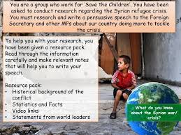 Persuasive Writing Syrian Refugee Crisis Syrian Refugee Crisis Persuasive Writing Refugee Crisis