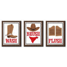 65 decor tips to make your bedroom a retreat. Western Hoedown Wild West Cowboy Wall Art Country Decorations And Kids Room Decor Gift Ideas 7 5 X 10 Inches Set Of 3 Prints Walmart Com Walmart Com