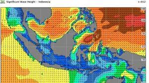 Maybe you would like to learn more about one of these? Maritim Bmkg Prakiraan Gelombang Dan Sebaran Hujan Di Perairan Indonesia Tinggi Mencapai 4 Meter Tribun Palu