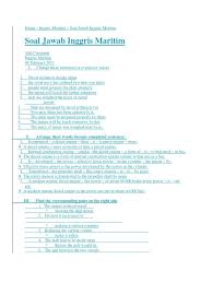 Tips dan trik lulus dalam ujian ukp (ujian keahlia pelaut) ant/att tingkat ii dan iii tips dan trik lulus dalam ujian ukp ujian ukp (ujian keahlian pelaut) adalah hal yang sangat menentukan bagi para pelaut untuk mendapatkan ijazah keahlian tingkat lanjut. Kumpulan Soal Ukp Cba Engine Officer At Opersional Level Masnurul