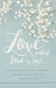 It does not envy, it does not boast, it is not proud. Love Is Patient Love Is Kind 1 Corinthians 13 4 7 8 Niv Bulletins 100 Christianbook Com