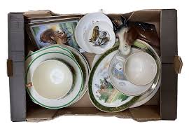 Quantity of ceramics to include Adam's tea cup and sauc