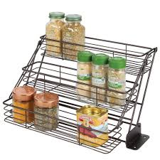 We did not find results for: Buy Mdesign Modern Metal 3 Tier Pull Down Spice Rack Easy Reach Retractable Large Capacity Kitchen Storage Shelf Organizer For Cabinet And Pantry Holder For Seasoning Jars Bottles Shakers Bronze