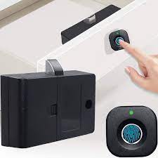 The fingerprint lock can be unlocked by fingerprint, password, mifare card and mechanical key. Fingerprint Cabinet Lock Smart Biometric Cabinet Lock Keyless Hidden File Drawer Wardrobe Lock Child Safety Electric Fingerprint Lock Diy Wooden Furniture Privacy Lock For Home Office Amazon Com