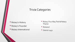 Every item on this page was chosen by a woman's day editor. You Think You Know Rotaract A Rotaract Trivia Prepared By P Bassem El Sawy Rotaract Cairo Royal Ppt Download