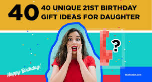 Best birthday gifts for girls or special lady in your life. 40 Unique 21st Birthday Gift Ideas For Daughter Quokkadot