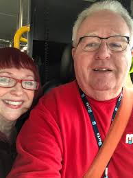 Ohio Loves Transit Day and I get to ride the Gold Line bus at BCRTA  Middletown Hub! Driver Bruce Hopper is very helpful and friendly! Come out  and ride with us! It