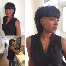 Eccentric Undercut With Blunt Edges The Latest Hairstyles For Men And Women 2020 Hairstyleology Damp Hair Styles Hair Styles Womens Hairstyles