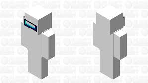 Among Us Java White Minecraft Skin
