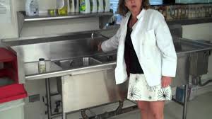 three compartment sink.wmv youtube