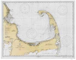 Amazon Com Cape Cod Bay Massachusetts 1933 Nautical Map