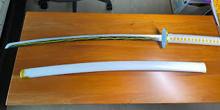 Demon Slayer Authentic Zenitsu Katana Steel Toys Games Others On Carousell How to build zenitsu's nichirin blade of demon slayer: carousell