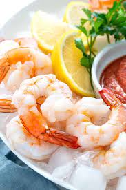 Easy Shrimp Cocktail With Dipping Sauce Jessica Gavin Recipe Shrimp Cocktail Easy Shrimp Cocktail Easy Seafood Recipes