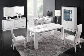 Table A Manger 160 Cm Design Blanc Laque Avec Strass Tresor Salle A Manger Complete Idees De Decoration Interieure Table Blanc Laque