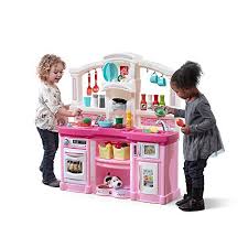 The kitchen set that made our list were well researched and suitable for every type of kid who wants a fun pretend. Buy Step2 Fun With Friends Kitchen Pink Kitchen With Realistic Lights Sounds Play Kitchen Set Pink Kids Kitchen Playset 45 Pc Kitchen Accessories Set Toys R Us