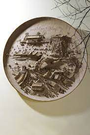 清明上河图 新中式 墙面装置 水泥色挂件 软装设计方案 会所 售楼处 二十年专业生产工厂 微信13509681081 q 1514771543 picture ornaments ceramic art art