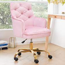 Check spelling or type a new query. Ovios Cute Desk Chair Plush Velvet Office Chair For Girl Or Lady Modern Comfortble Nice Vanity Chair And Task Chair With Gold Base Pink Walmart Com Walmart Com